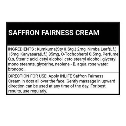 Inlife Saffron Fairness Cream