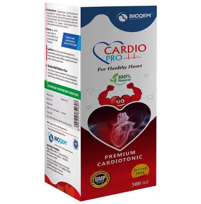Bioqem Pharma Cardio Pro Syrup - usa canada australia