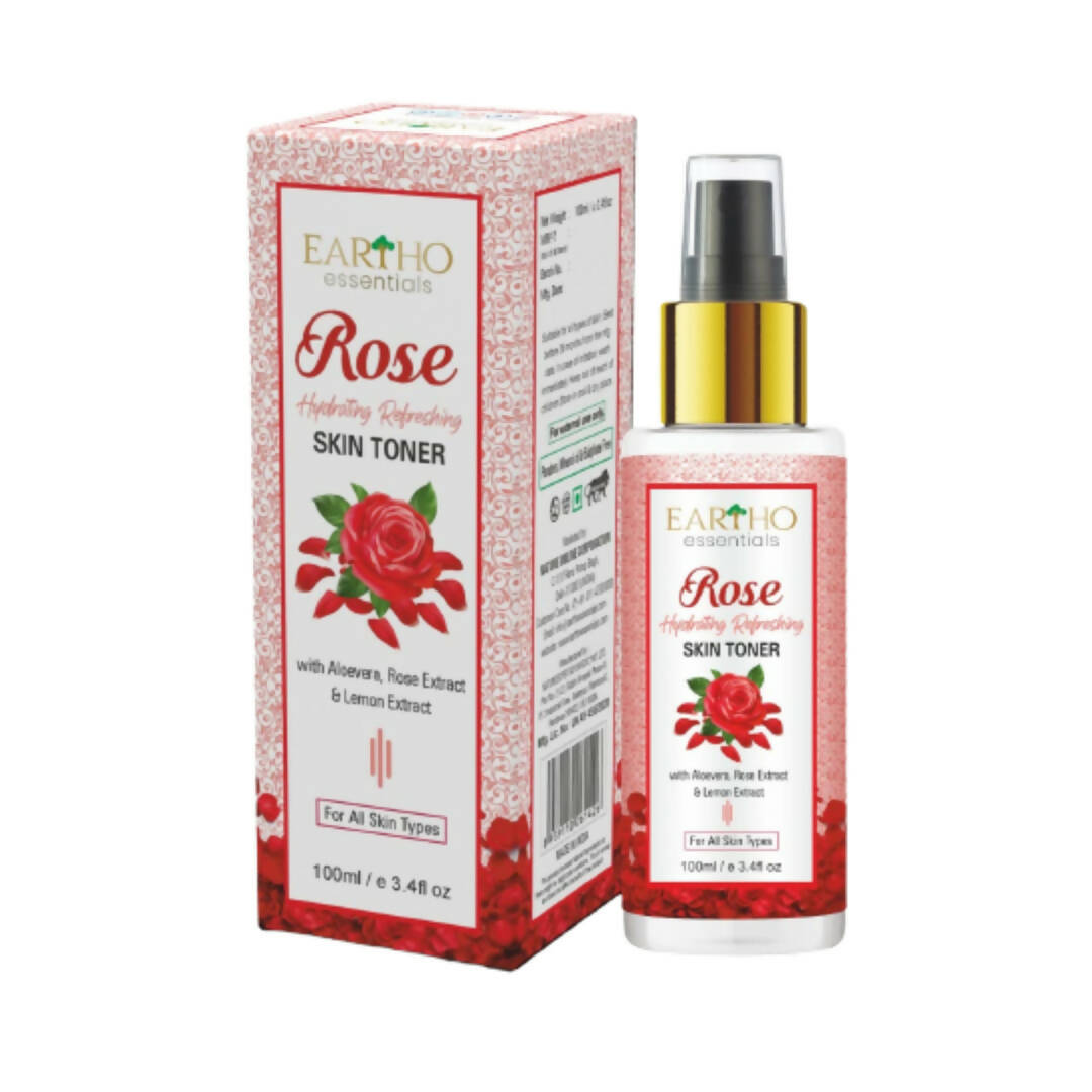 Eartho Essentials Rose Hydrating Refreshing Toner - BUDNE