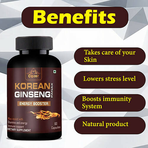 Cipzer Korean Ginseng Capsules