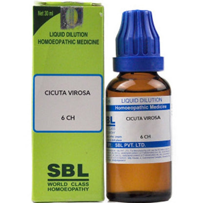 SBL Homeopathy Cicuta Virosa Dilution 6 CH