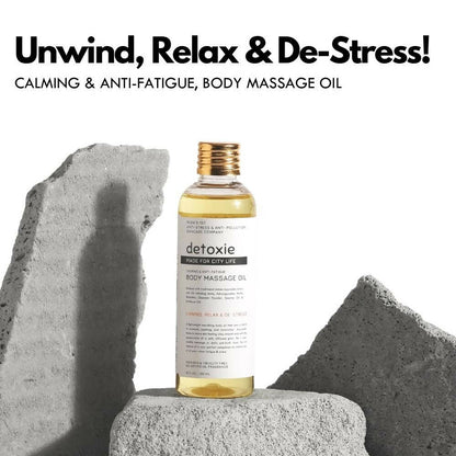 Detoxie Calming & Anti-Fatigue Body Massage Oil