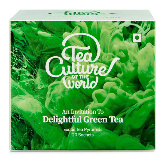 Tea Culture Delightful Green Tea Bags - BUDNE