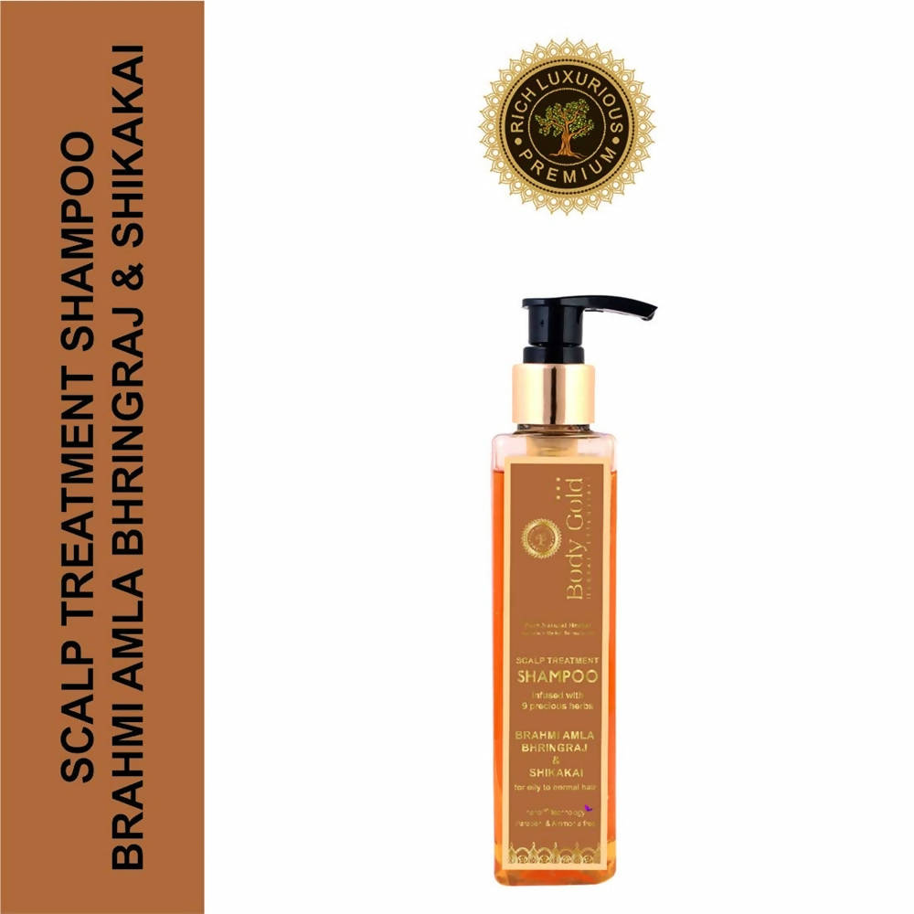 Body Gold Brahmi Amla Shampoo For Oily & Normal Hair